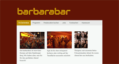 Desktop Screenshot of barbarabar.de